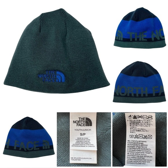 mayoral Puffer Jacket Royal Blue 12 Months The North Face Reversible Beanie Lot - Picture 6 of 17
